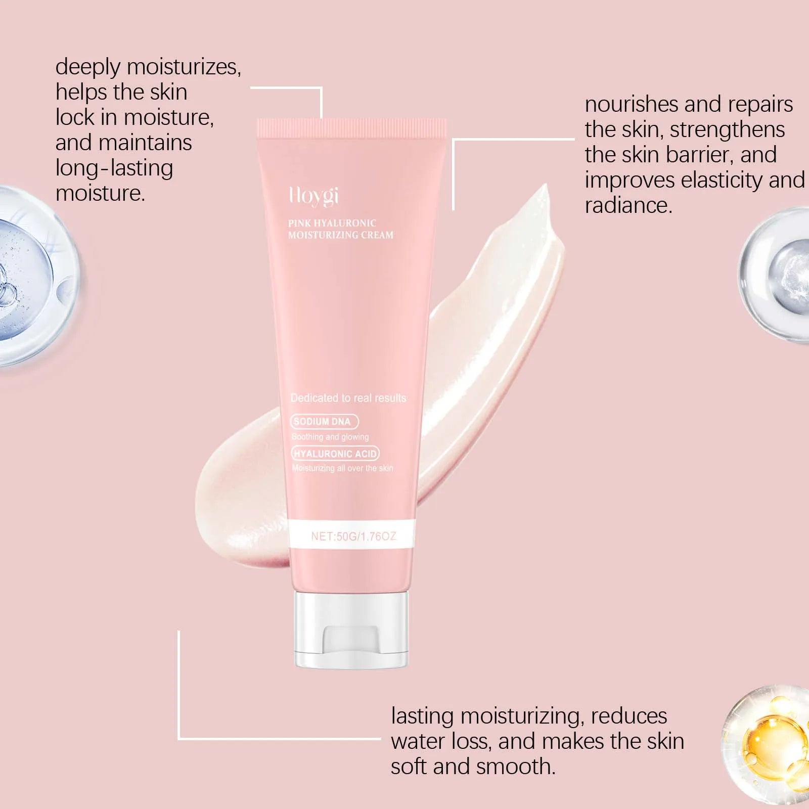 Hoygi Hyaluronic Acid Face Cream – Hydrate & Brighten 50g