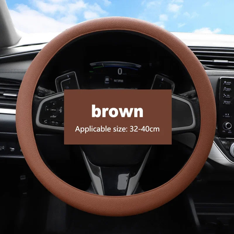 Silicone Steering Wheel Cover | Non-Slip Universal 32–40cm