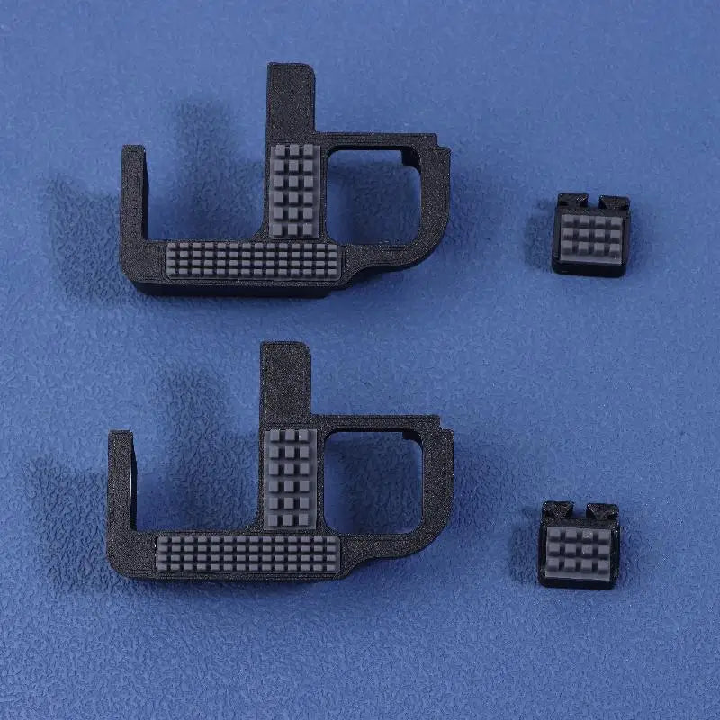 For P2S Heatbed Nozzle Wiper Upgrade Silicone Nozzle Wiper P2s Nozzle Cleaning Tools 3D Printer Accessories Oasis Select 2Set Black