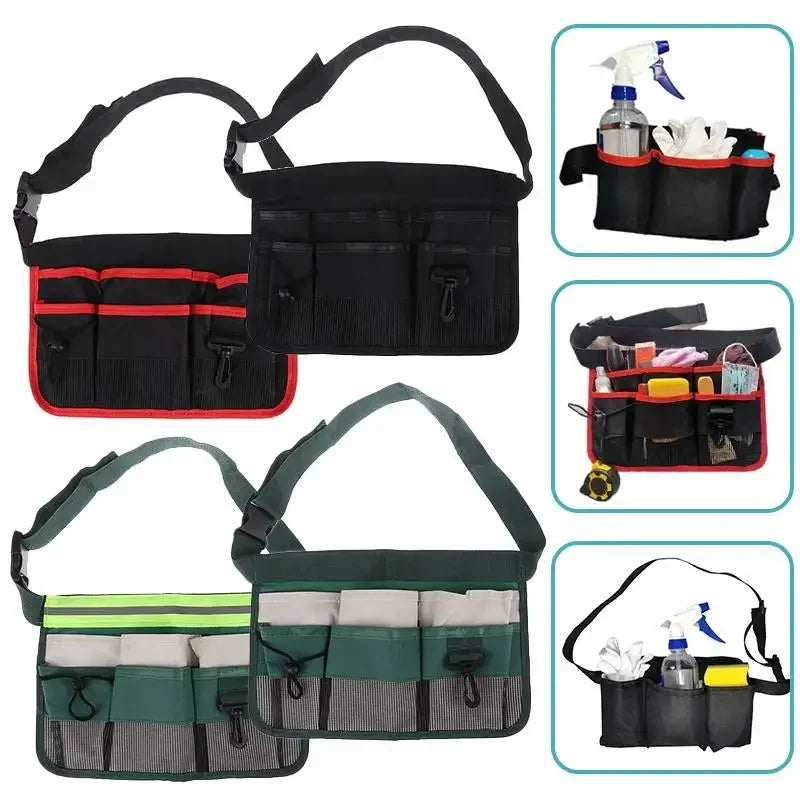 Tool Waist Bag Waist Pocket Outdoor Work Hand Tools Storage Pouch Hardware Tool Bags Electrician Gardening Tools Pocket Bag Oasis Select