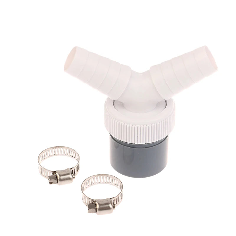 Y-Splitter Drain Adapter for Dishwasher & Washing Machine PVC