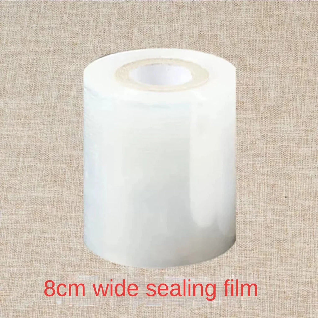 Bottle Sealing Film Sealed Wine Jar Old Wine Anti Leakage Film Anti-aging Anti Volatilization Stretch Bottle Mouth Wrapping Film Oasis Select 5pc-8cm