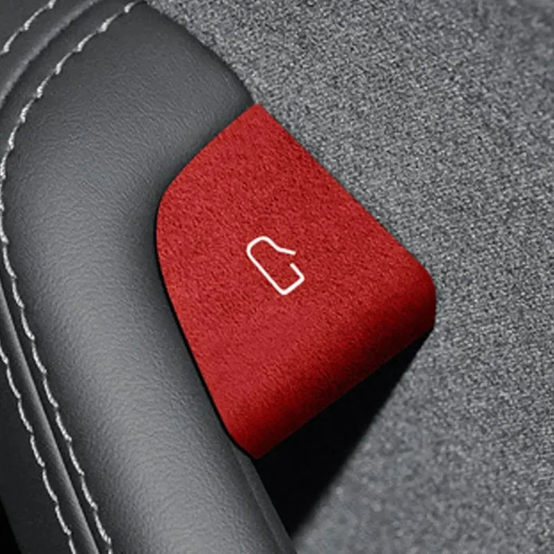 Luxury Interior Upgrade For Model 3 Y Highland Juniper 2025 Suede Door Switch Button Trim Stickers Patch Cover Car Accessories Oasis Select