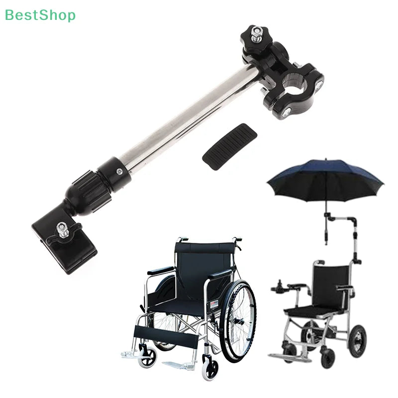 Rotatable Umbrella Holder for Wheelchair, Bike & Stroller