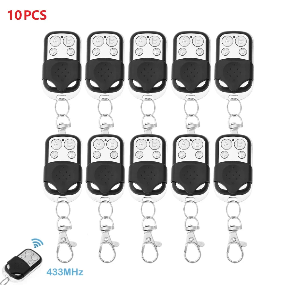 5/10/50PCS Cloning Duplicator Key Remote Control 433MHZ Clone Fixed Learning Rolling Code For Gate Garage Door Oasis Select 10PCS