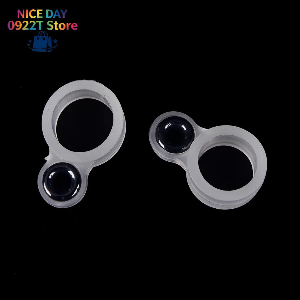 14Pcs Fishing Rod Wire Ring Fishing Line Guide Ring Silicone Different Size 1-14@#X Oasis Select