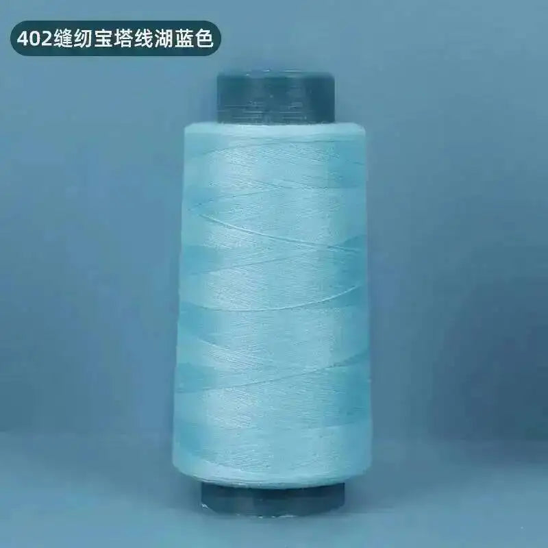 Stitching Sewing Hand Machines Industrial To Sewing Thread Supplies 2500Yards 402 Oasis Select Aqua Blue