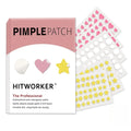 224/112pcs HITWORKER hydrocolloid acne patches effectively remove facial secretions and can be used day and night Oasis Select 224pcs