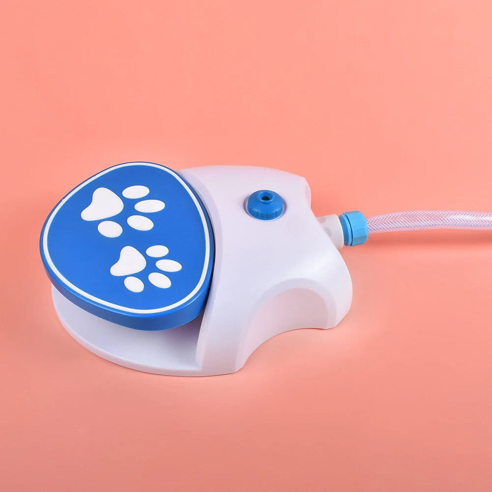 Paw-Activated Dog Water Sprinkler | Outdoor Pet Dispenser