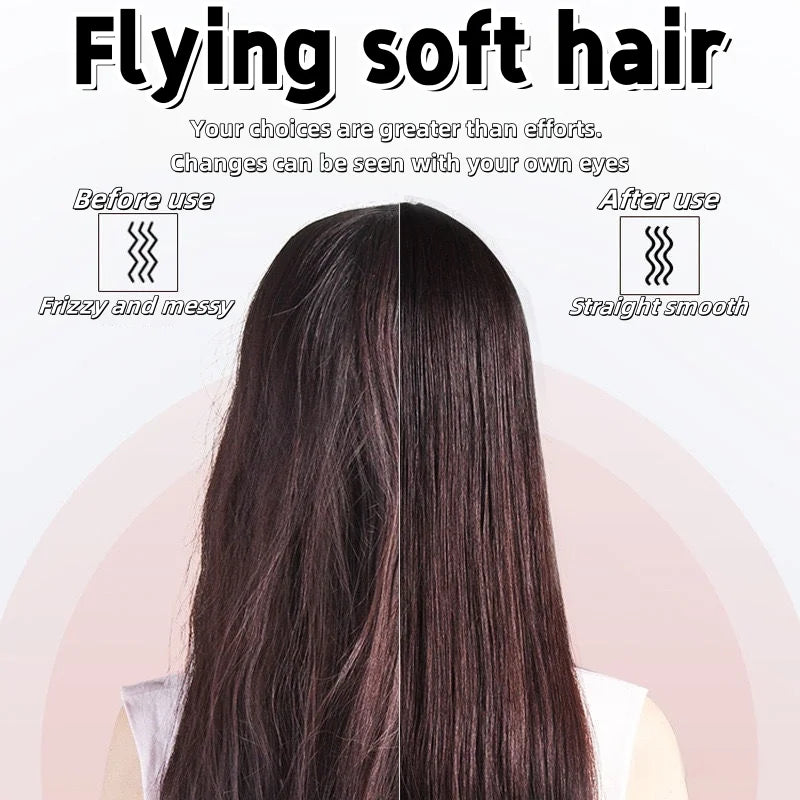 Multifunctional Styling Comb for Straight Curly and Soft Hair Temperature Control Rapid Heating Hair Straightener and Curler Too Oasis Select