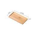 Wooden Soap Dispenser Tray Vanity Countertop Bottles Organizer Holder Round Square Candles Jewelry Storage Tray for Bathroom Oasis Select Rectangle 10PCS