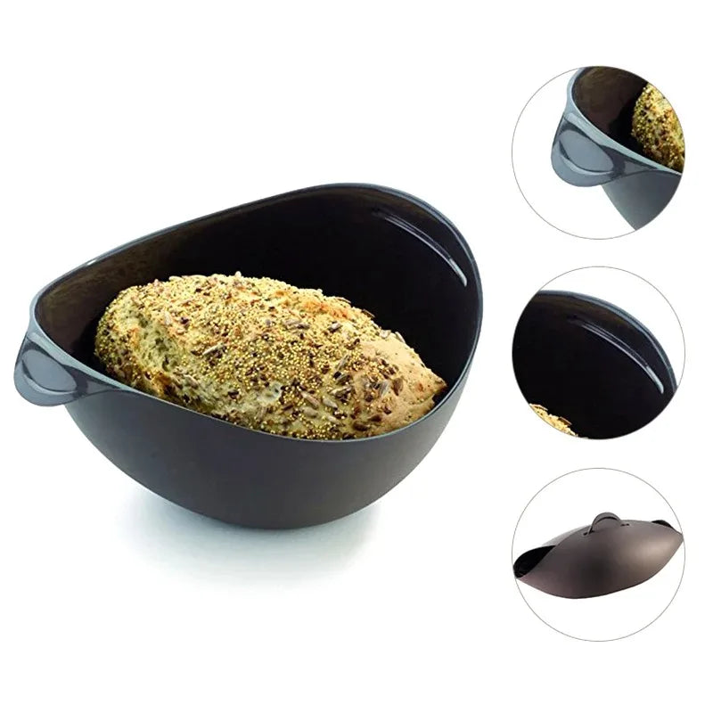 Silicone Bread Baking Mold – Steam Pan for Crispy Homemade Loaves Silicone Bread Pan Oasis Select