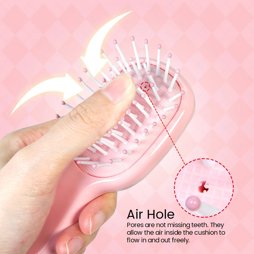 Cute Cartoon Hair Detangling Brush – Cushion Comb for Women Hair Detangling Brush Oasis Select
