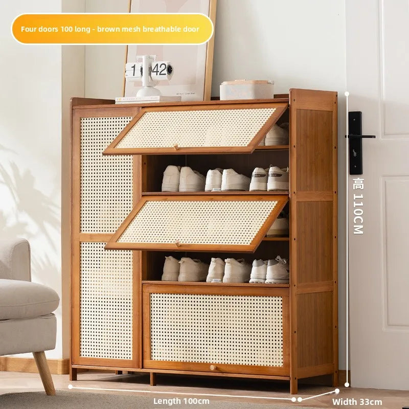 Shoe cabinet entrance, household corridor entrance door, entrance door, integrated balcony storage Oasis Select High four doors 100
