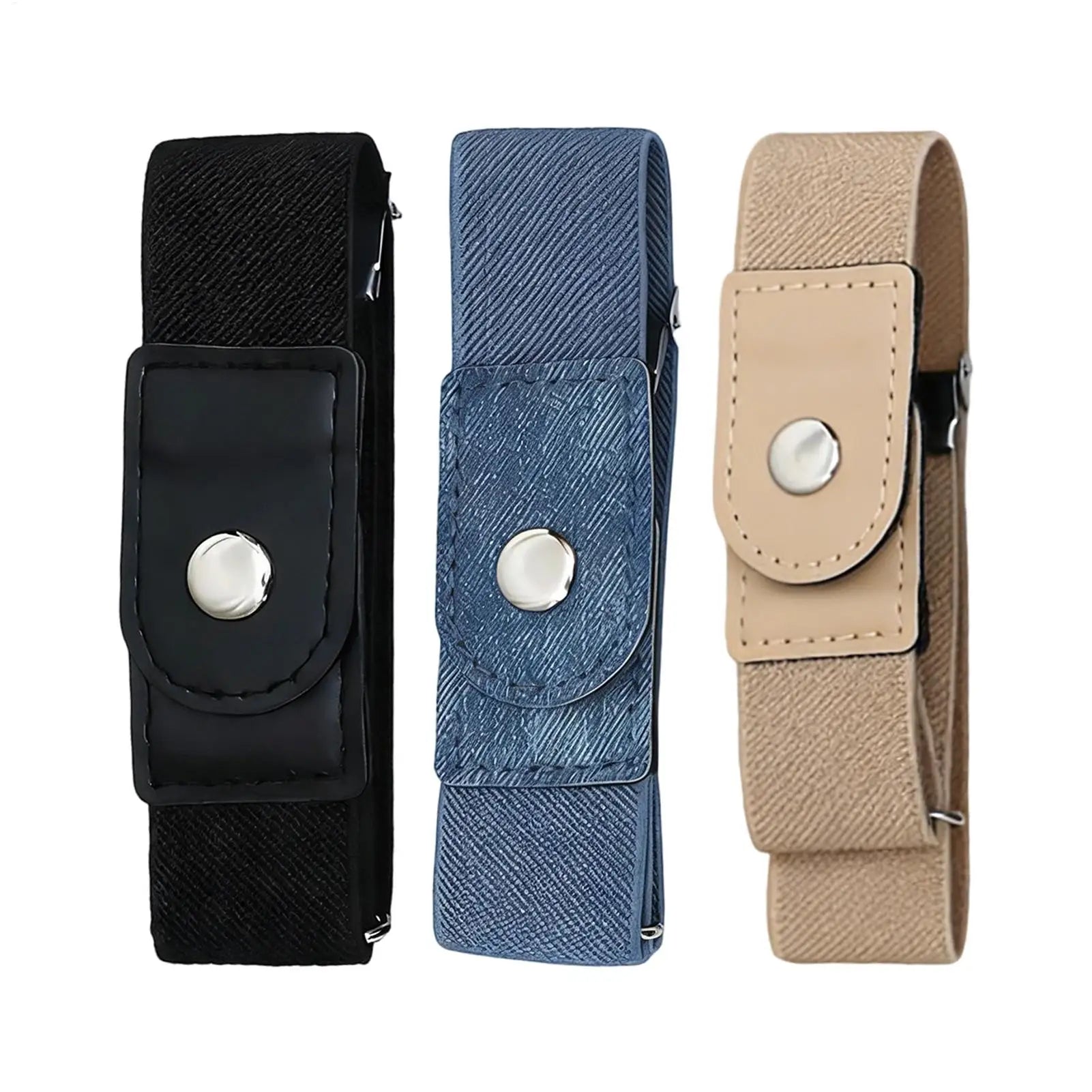 No Buckle Elastic Belt – Invisible Waist Band for Men & Women