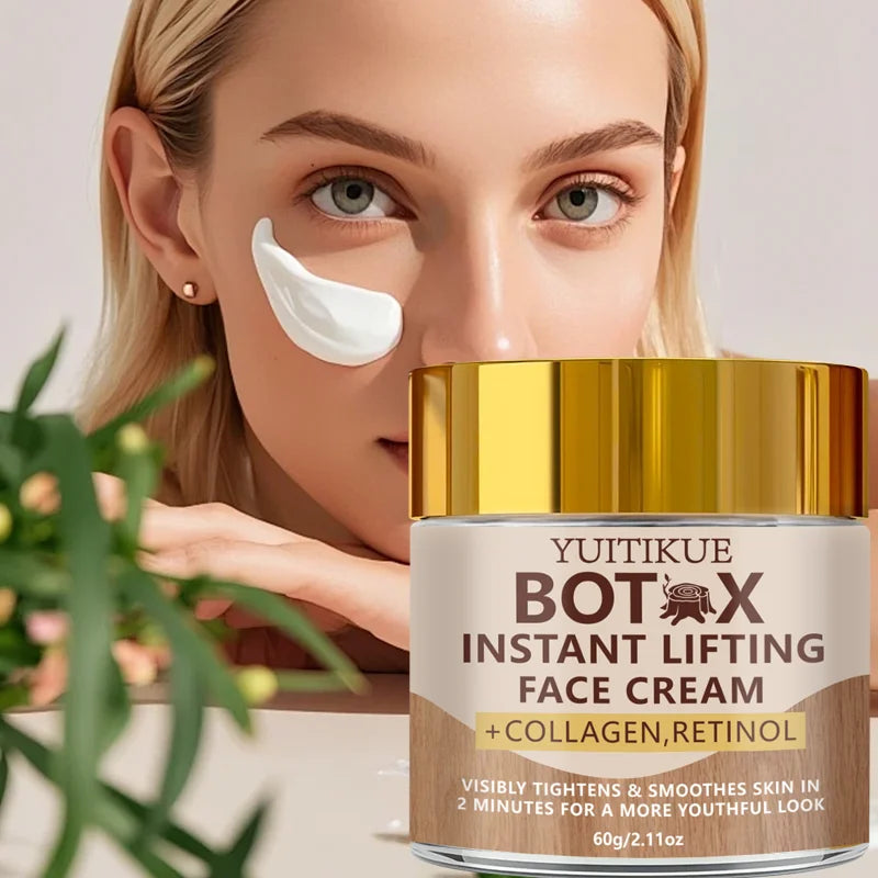 YUITIKUE BOTAX Face Cream Instant Lifting Collagen Retinol Firm Brighten Smooth Lift Moisturize For Youthful Look Oasis Select