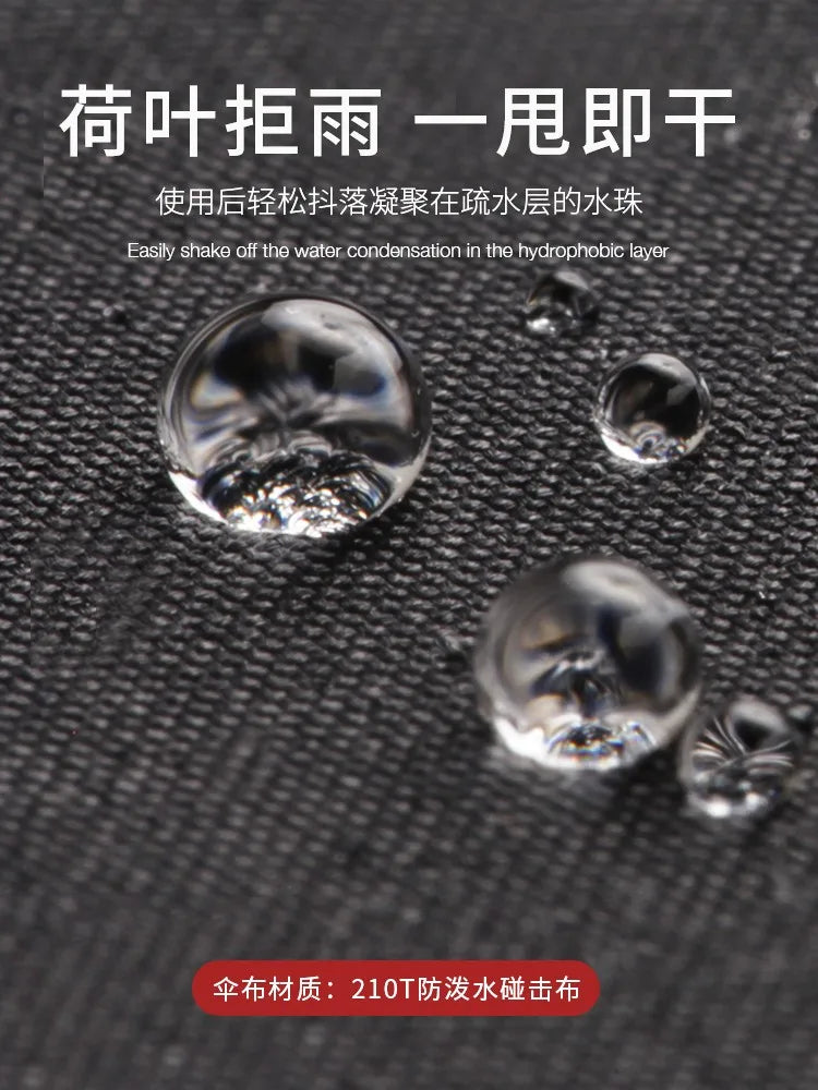 Full-automatic folding thickened umbrella large strong wind-resistant reinforced automatic umbrella Oasis Select