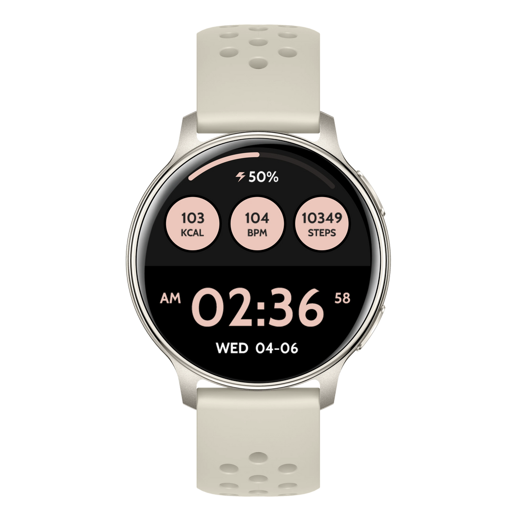MINGCC 1.32" AMOLED Smartwatch GPS Compass Wireless Calling