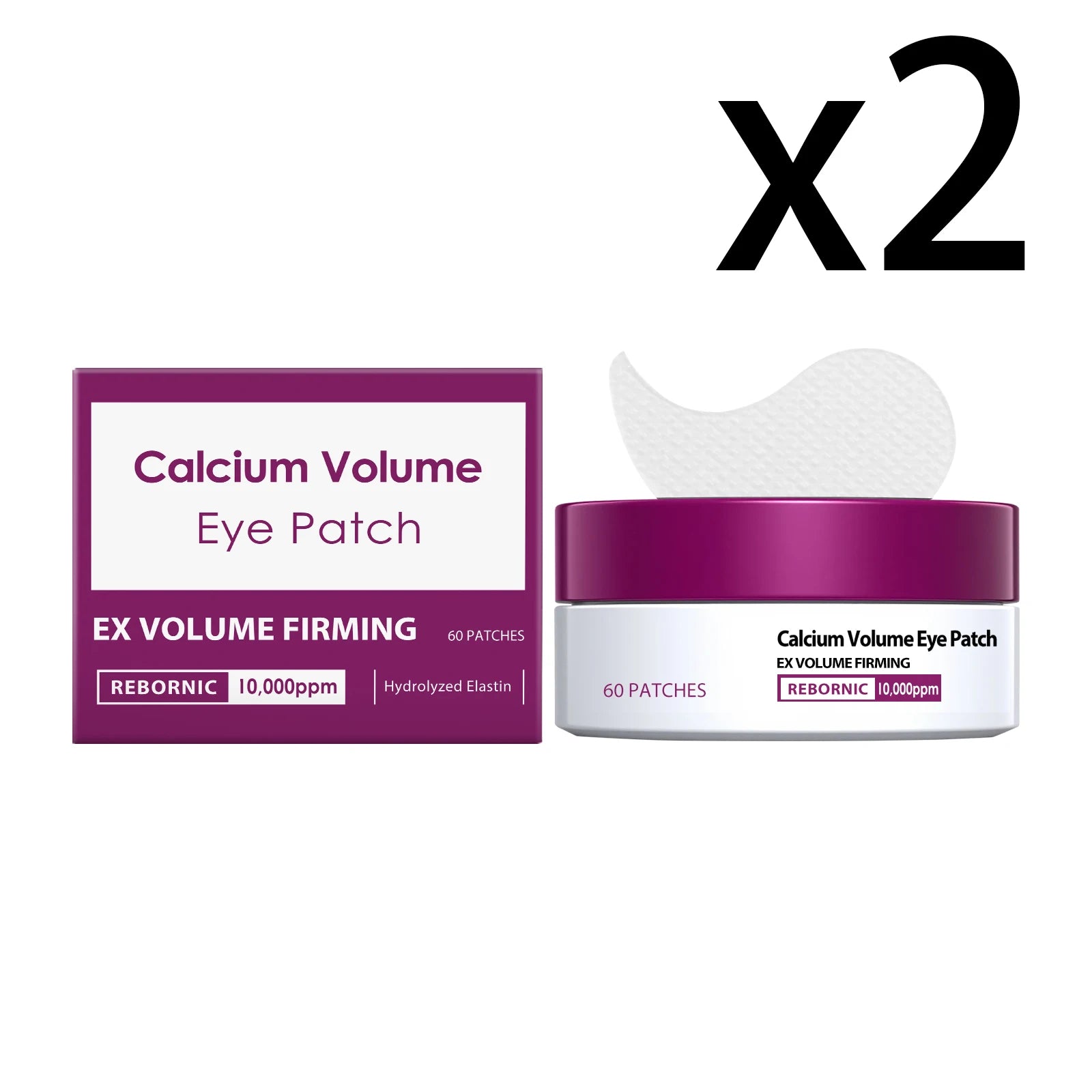 Collagen Tighten Eye Mask Reduce Dark Circles Promote Microcirculation Eyes Relieve Eye Swelling Brightening Eye Care Stickers Oasis Select 2x60PCS