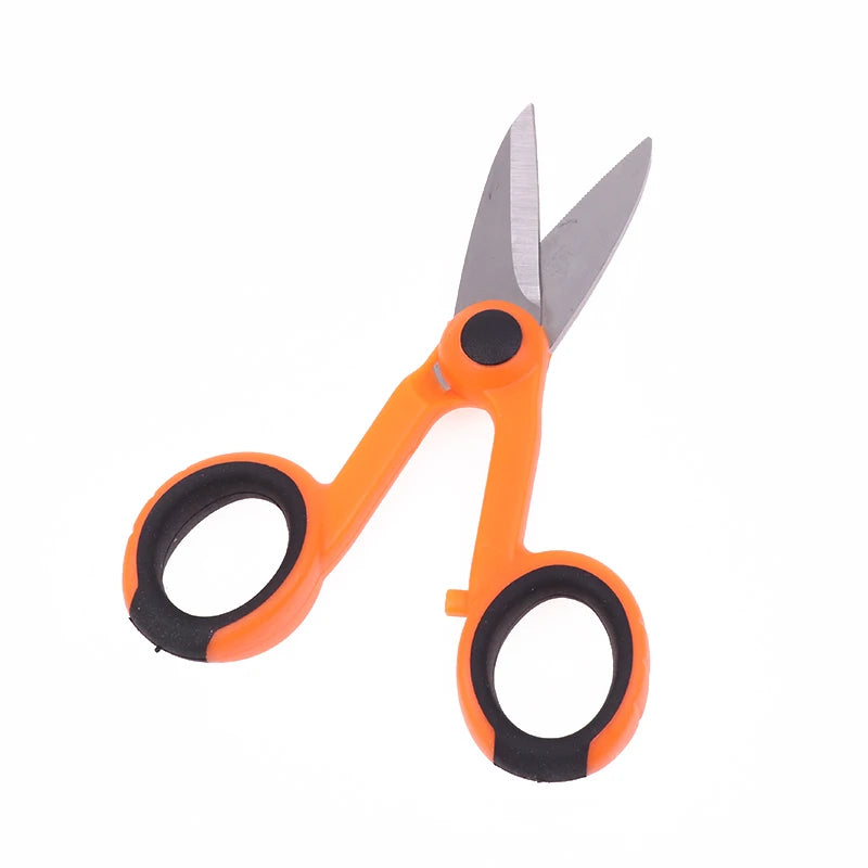New Sale Fiber Optic Kevlar Cutter Scissors Kevlar Aramid Fiber Sharp Scissors Jumper Wire Pigtail Tools Electrician Tools Oasis Select Black