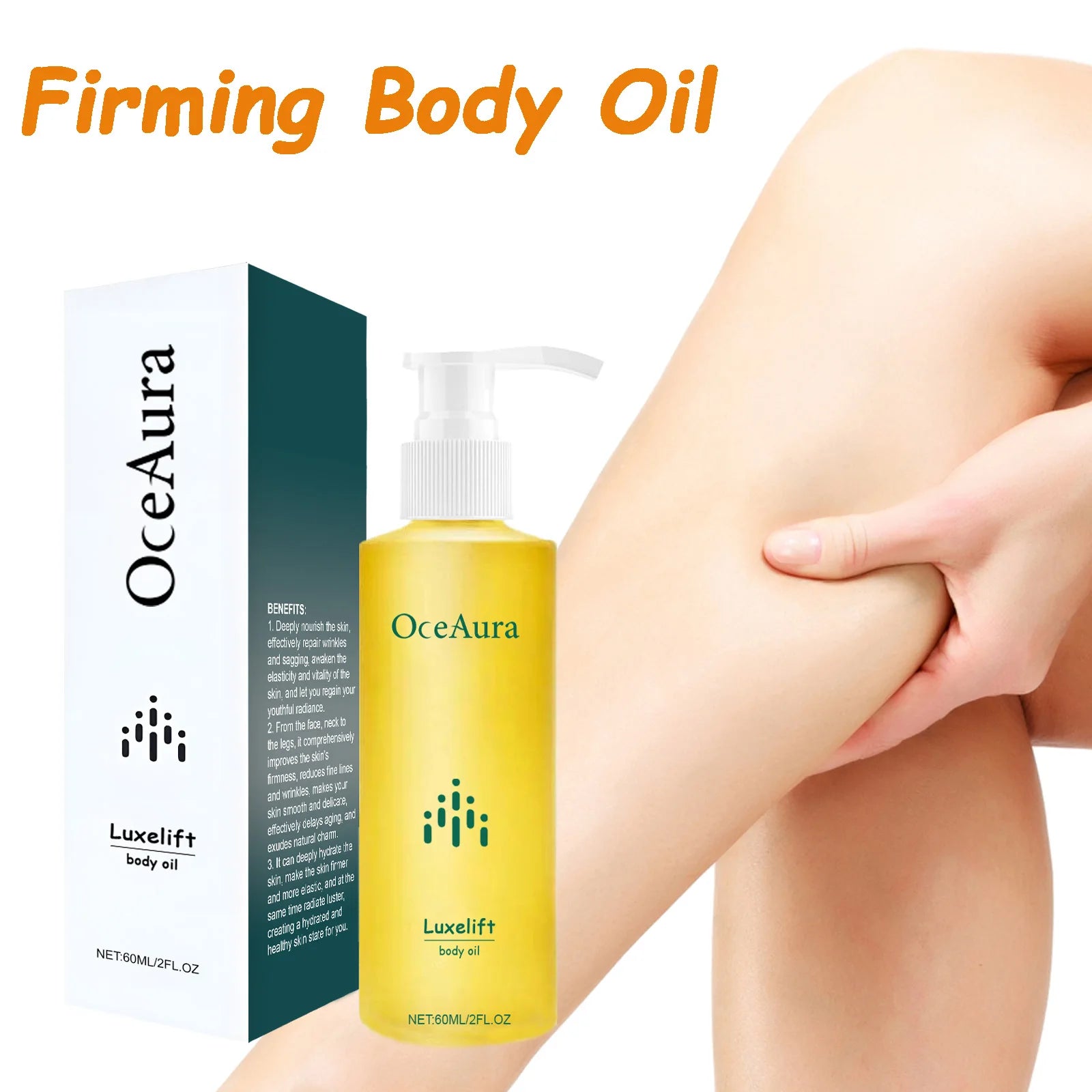 Body Firming Oil Moisturizing Lifting Improve Dry Rough Dullness Smooth Nourishing Brightening Tightening Massage Body Care Oil Oasis Select