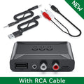 Bluetooth 5.4 Audio Receiver U Disk RCA 3.5mm AUX USB Stereo Music Wireless Adapter With MIC For Car Kit Amplifier Wired Speaker Oasis Select With RCA Cable