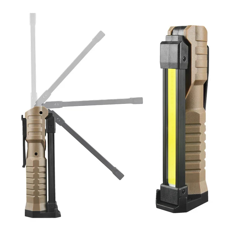 ESMARTER COB LED Work Light – 7 Modes, Magnetic, Type-C Rechargeable