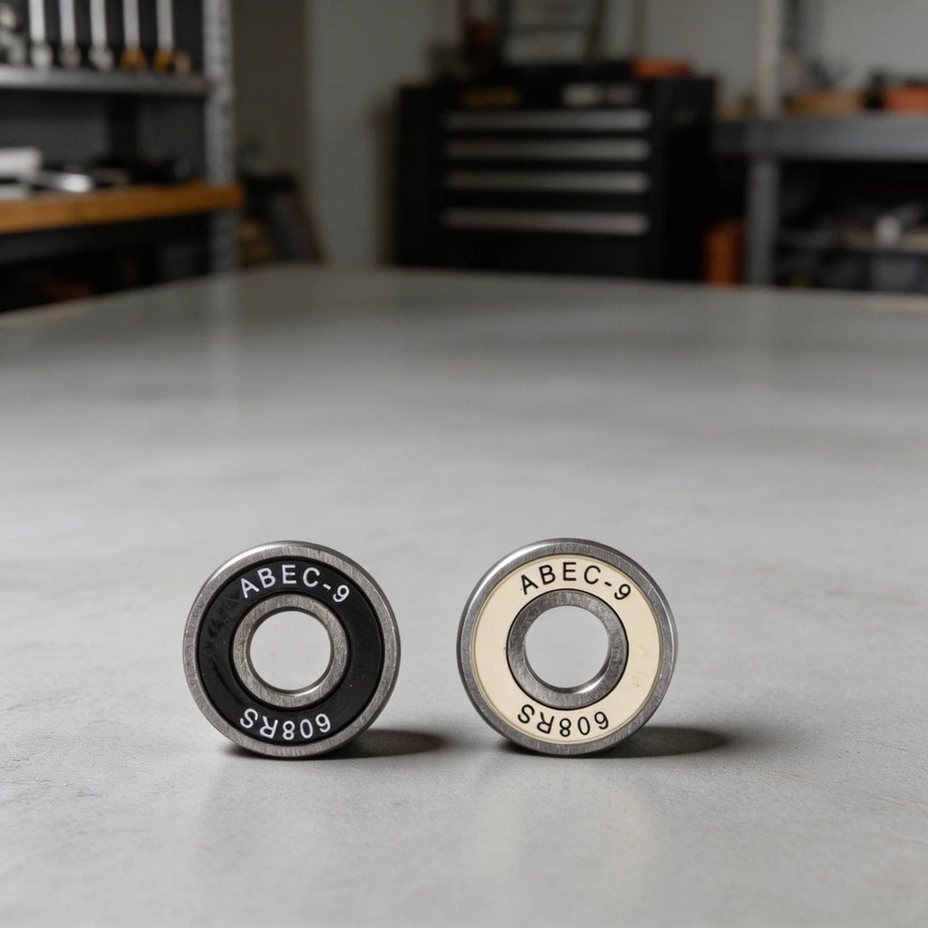 8pcs 608RS ABEC-9 Precision Skateboard Bearings Quiet Glide High Carbon Steel For Longboard Drift Board Roller Skates Upgrade Oasis Select