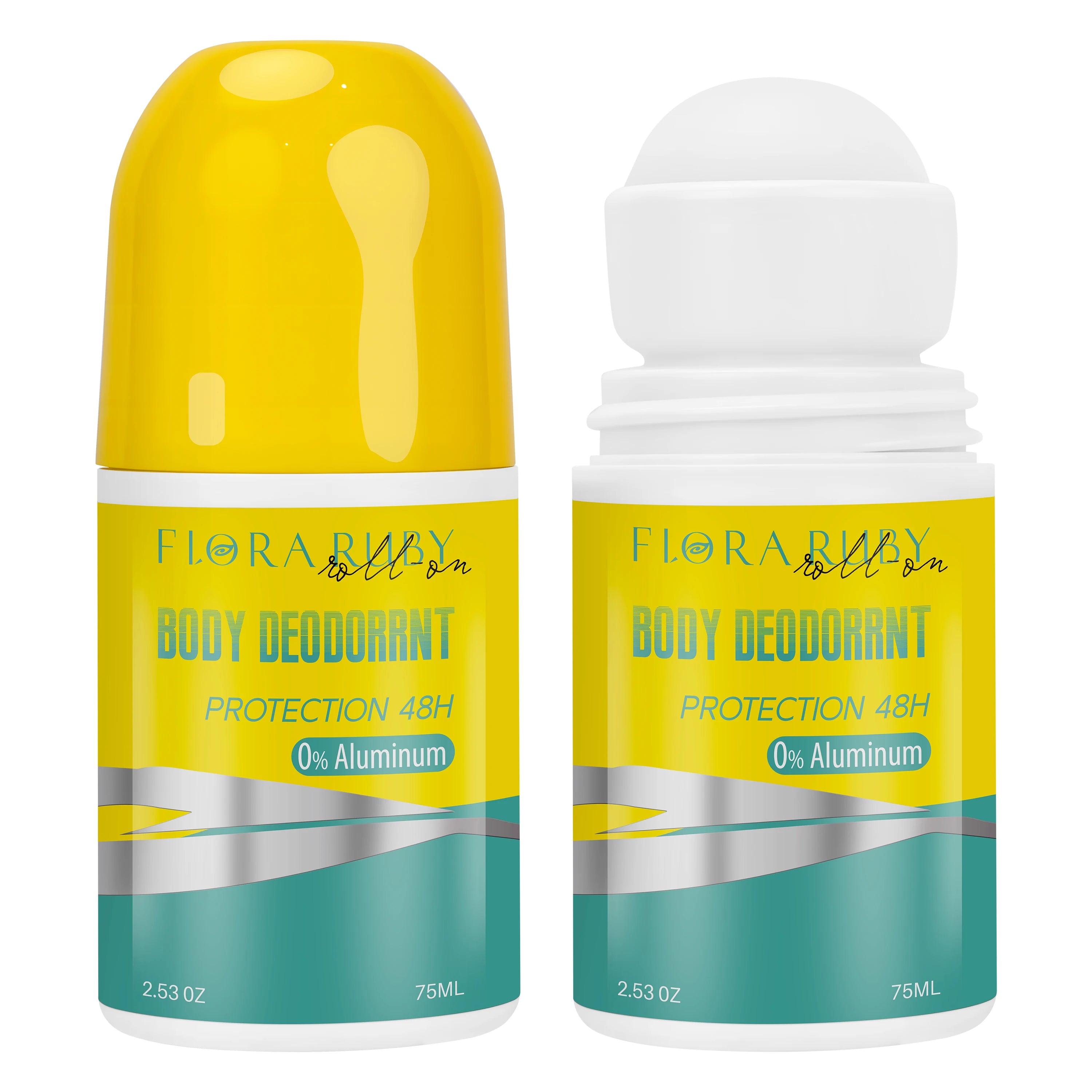 Flora Ruby 75ml/2.53fl.oz aluminum free and parben free , 48 Hours Of Lingering fragrance Underarm transparent watery Oasis Select Cedarwood
