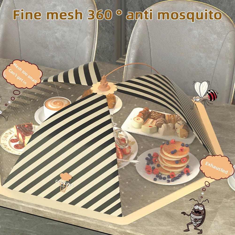 Foldable Mesh Food Cover Umbrella – Large Anti-Fly Tent