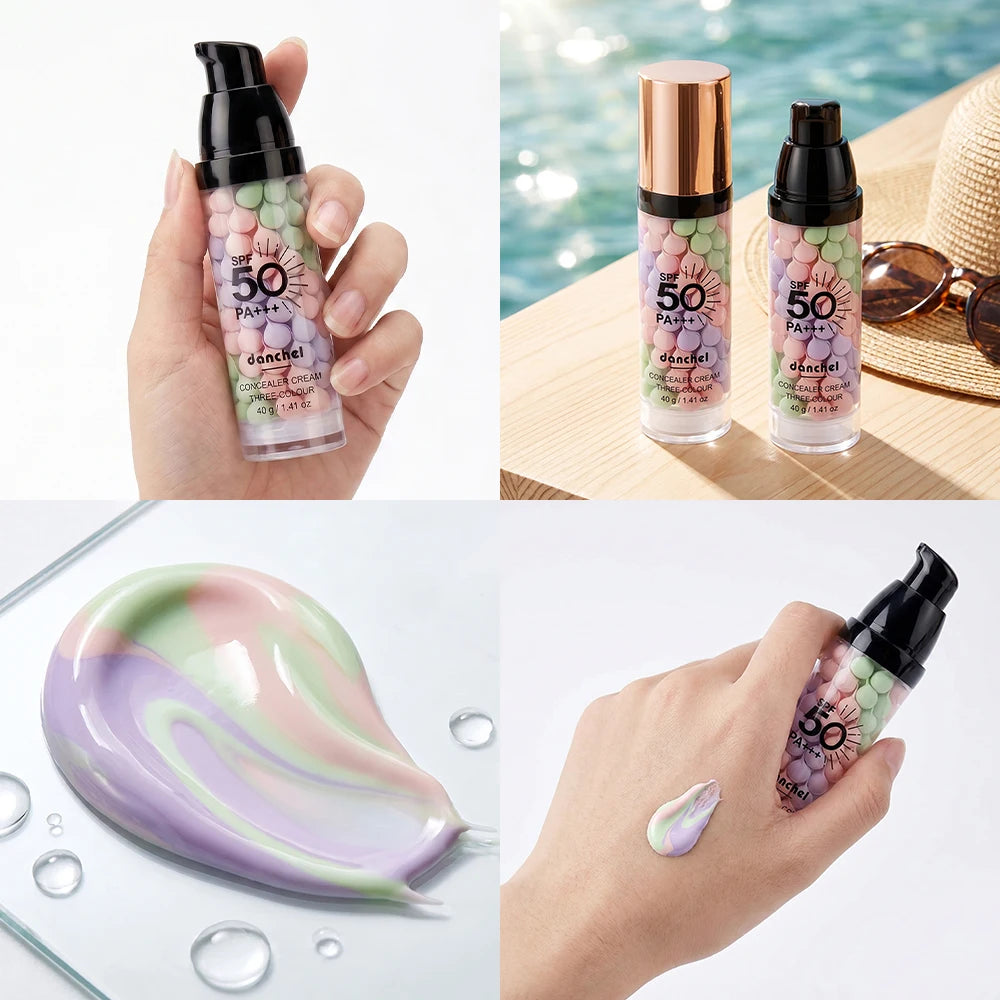 SPF 50 Face Primer – 3-in-1 Color Corrector & Oil Control Face Primer SPF Oasis Select