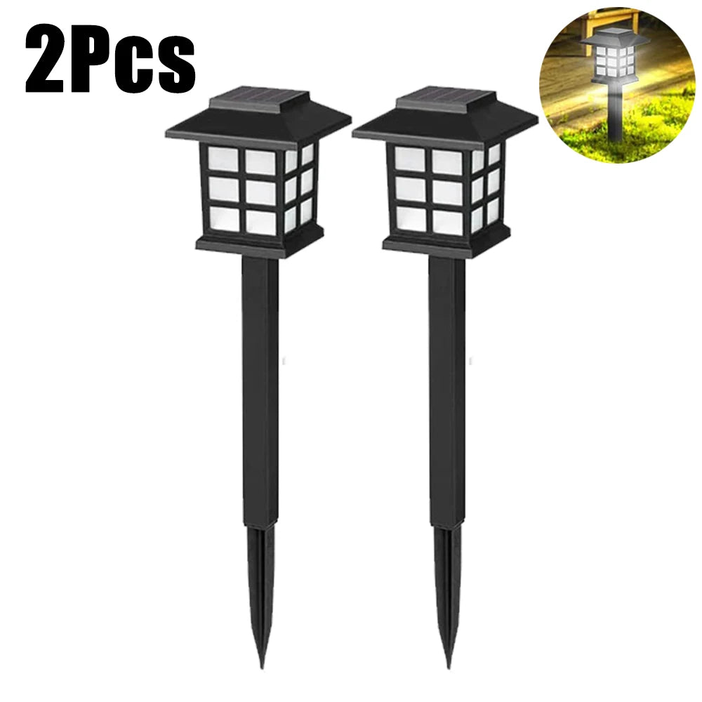 Solar LED Pathway Lights Outdoor IP65 Waterproof Garden Stake