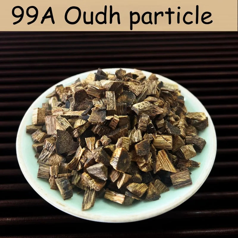 Oud - Infused Aroma Bakhoor | Warm Woody Milky Aroma Incense Wood Chips | Arabian Luxury Scent Natural agarwood particle 10-50g Oasis Select