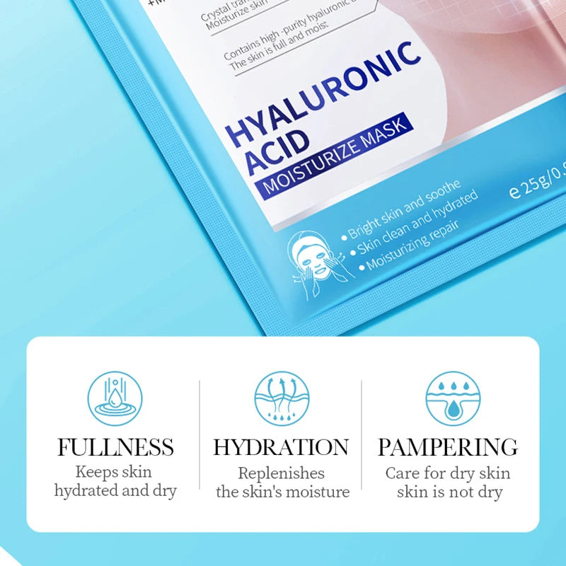 BIOAQUA Retinol Collagen Face Masks 15pc – Firming & Hydrating Facial Sheet Mask Oasis Select