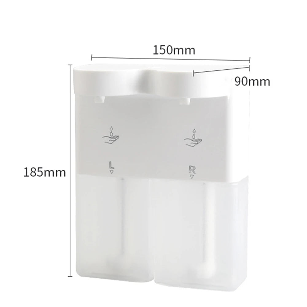 2-in-1 Touchless Foam & Liquid Soap Dispenser | Wall Mount