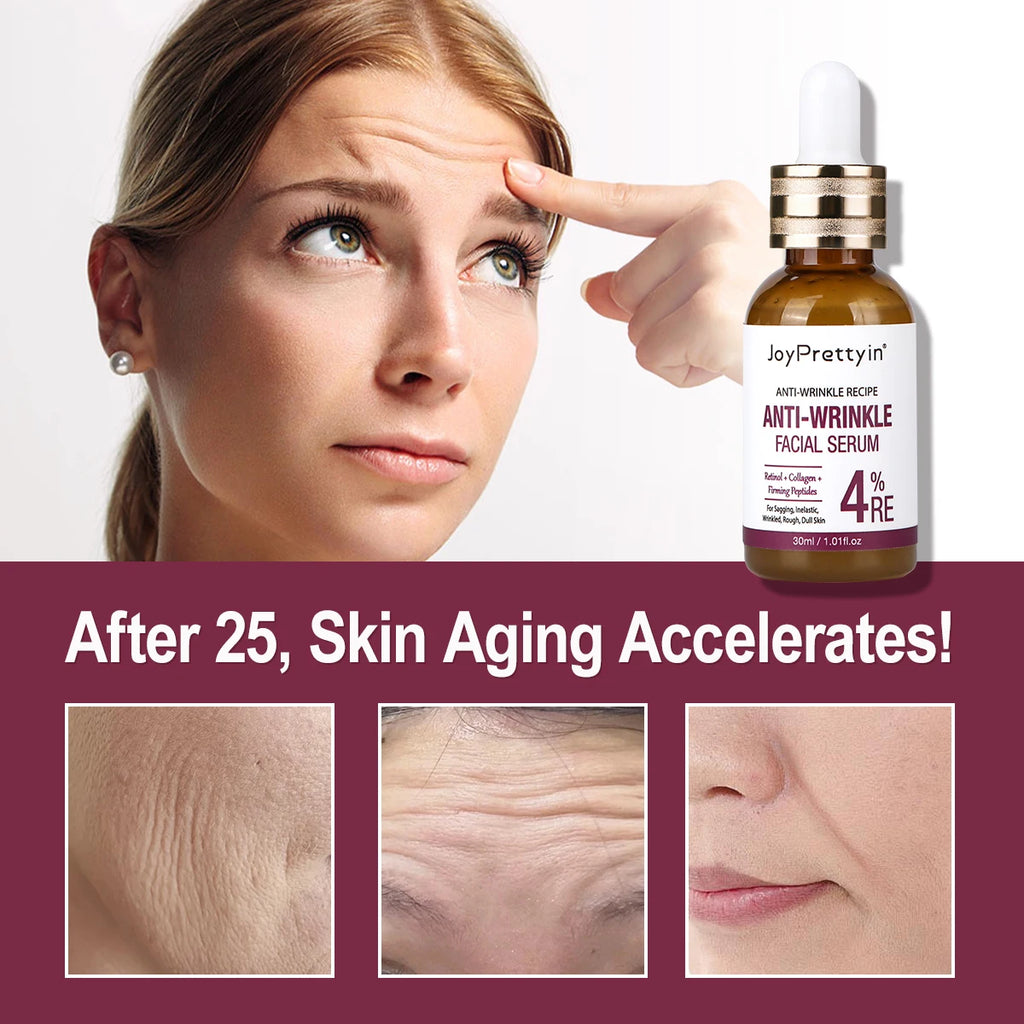 Retinol Face Serum Anti Wrinkle Deep Moisturizing Nourish Essence Fade Fine Line Firming Anti Aging Facial Serum Skin Care Oasis Select