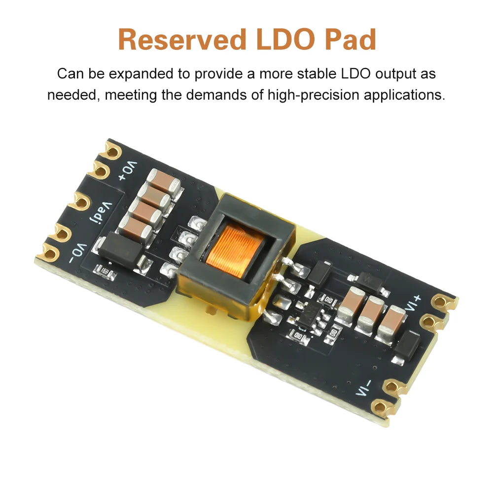 JW3510 Isolated DC DC Power Module 3-42V to 5/12V Step-up Step-down Boost Buck Converter Module Stabilizer Voltage Regulation Oasis Select