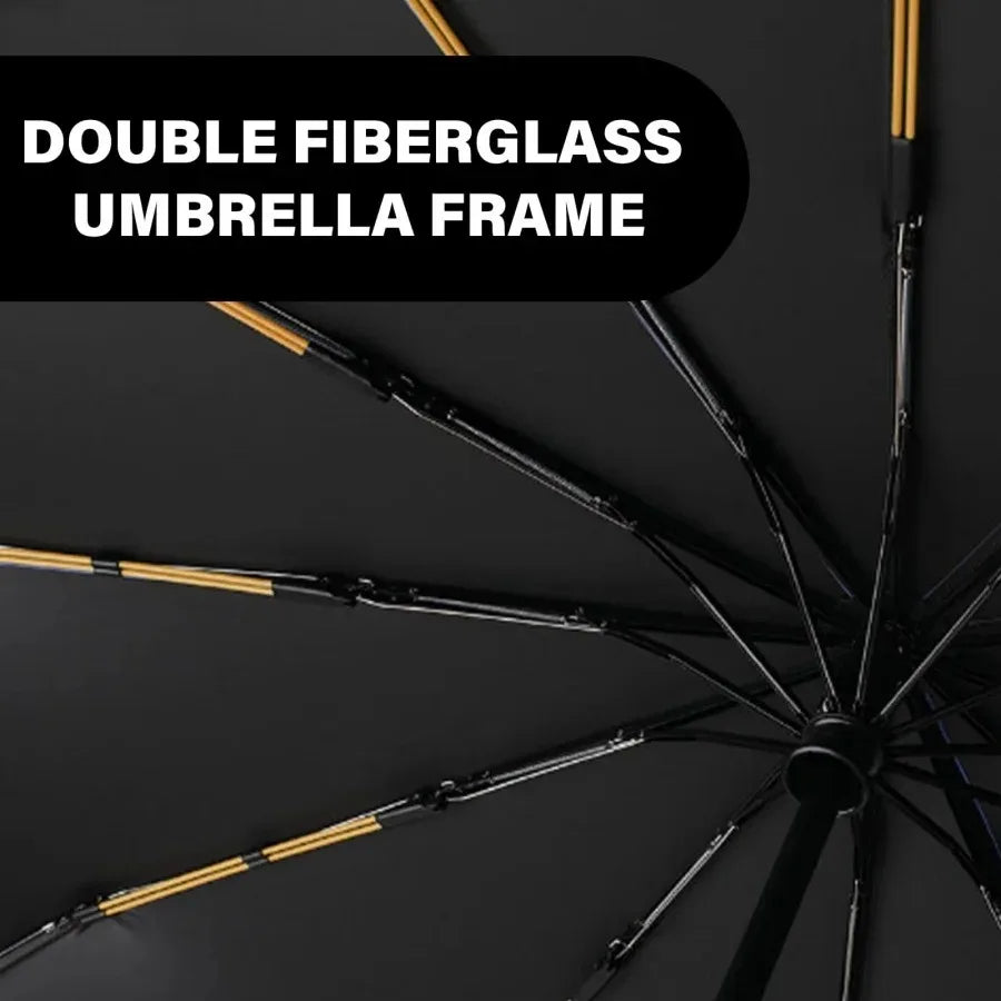 Auto Open Close Compact Travel Umbrella – UV & Rain Protection Compact Travel Umbrella Oasis Select
