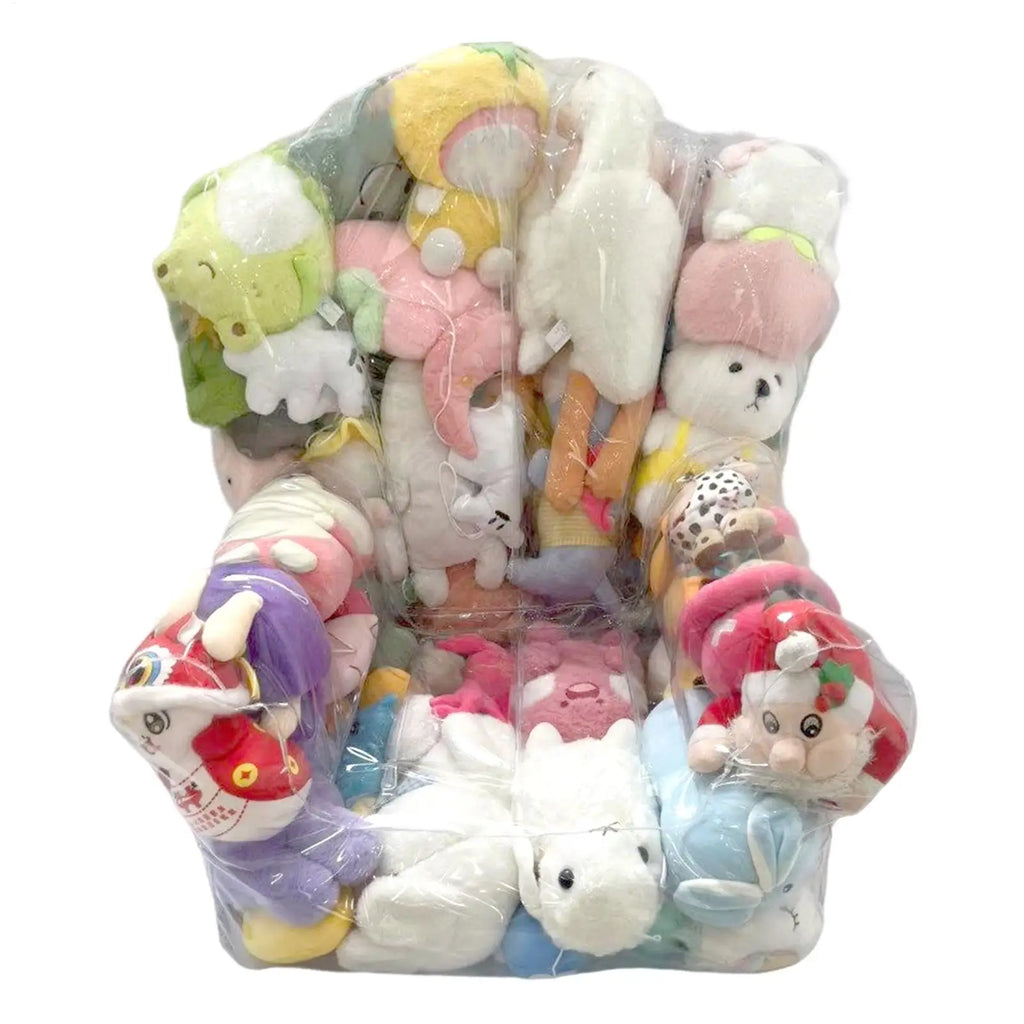 Bean Bag Stuffed Animal Storage Plush Toys Organizer Chair for Kids Organizer Large for Living Room Dorm Bedroom Playroom Oasis Select