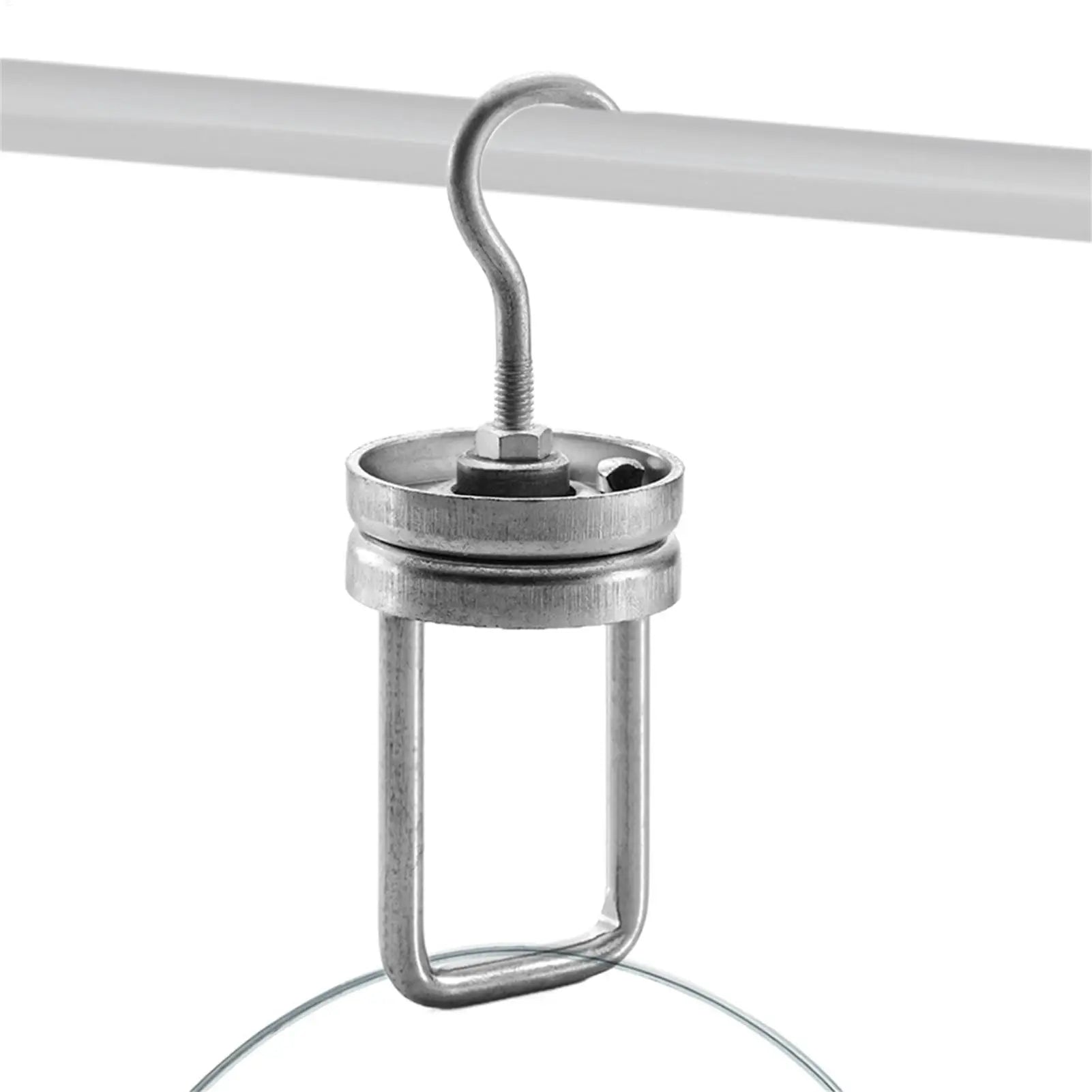 Rotating Spinner Hooks Heavy Duty Rotating Spinner Hooks Steel Painting Powder Coating Swivel Hook For Sandblasting Coating Oasis Select