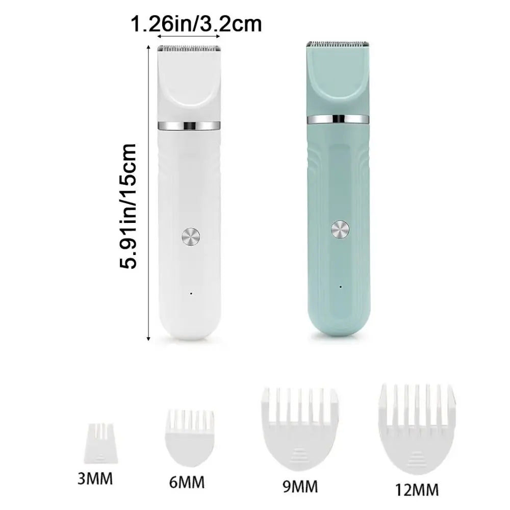 4-in-1 USB Rechargeable Electric Pet Hair Clipper | Low Noise