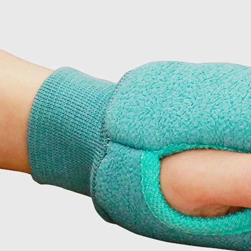 Exfoliating Bath Shower Gloves Dead Skin Removal Spa Massage Body Scrub Towel for Healthy Skin Oasis Select