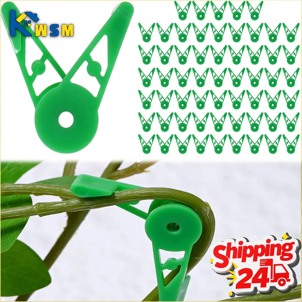 360 Degree Adjustable Plant Branch Bending Clips for Gardening Stem Low Stress Training Tool Horticulture Bender Equipment Oasis Select