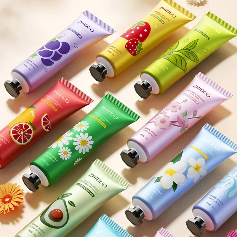 BIOAOUA 10-Piece Fruity Floral Hand Cream Set – Moisturizing Hand Cream Set Oasis Select 10pcs mixed