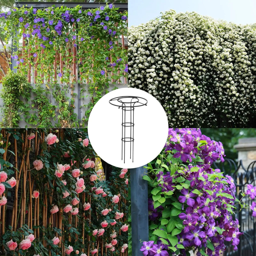 1pc Garden Trellis Umbrella Tower Plant Trellis For Climbing Plants Trellis Support DIY Climbing Trellis Flower Pots Supports Oasis Select