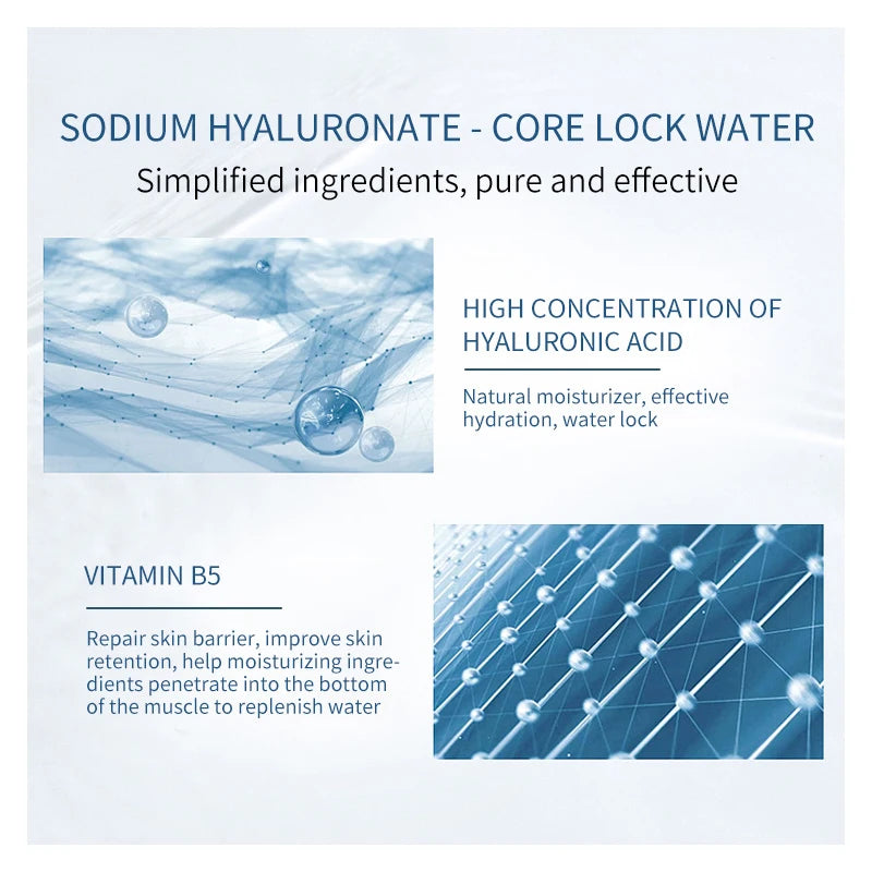 Hyaluronic Acid Face Serum – Deep Moisture & Radiant Glow Hydrating Face Serum Oasis Select