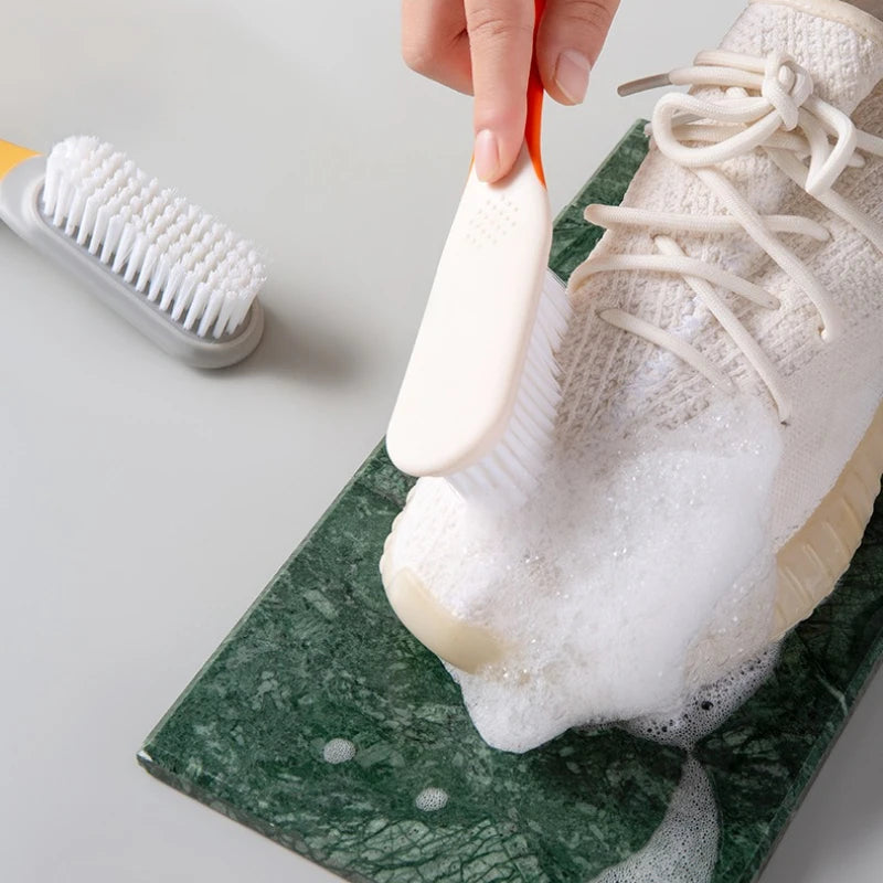Long-handled Soft-bristled Shoe Brush Contrast Washing Brush Multi-functional Cleaning Brush Household Shoe Laundry Brush Oasis Select