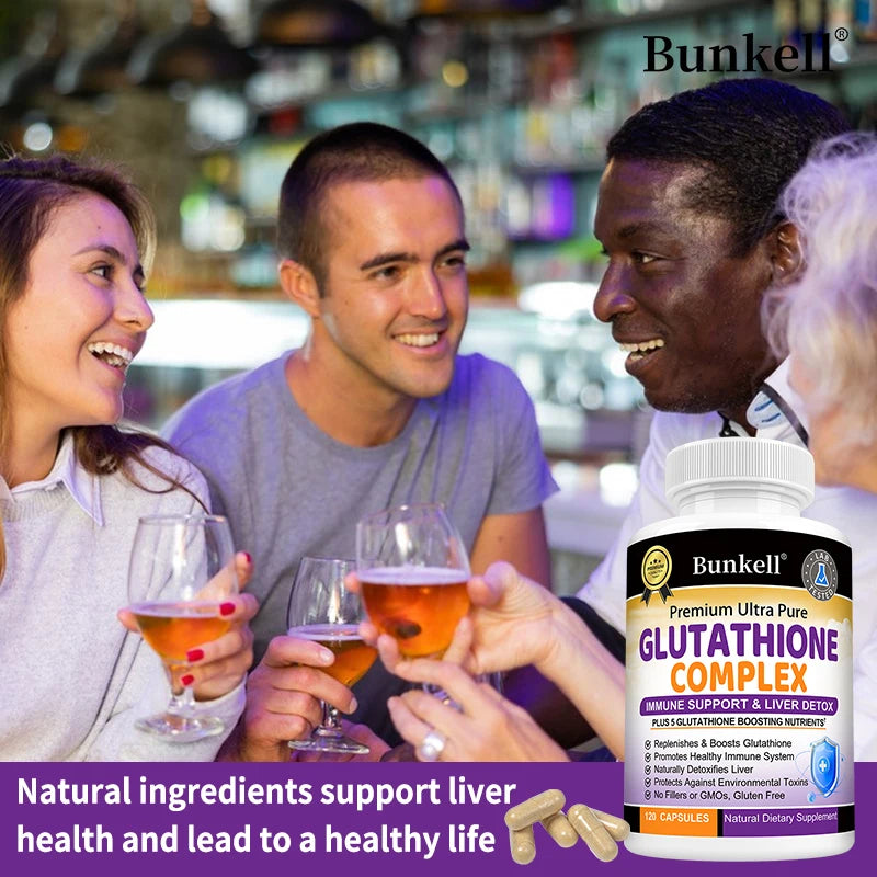 Glutathione Collagen Capsules – Skin Brightening & Anti-Aging Antioxidant Supplement Oasis Select