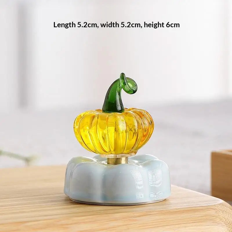 360° Rotating Crystal Teapot Ornament | Car & Desk Décor