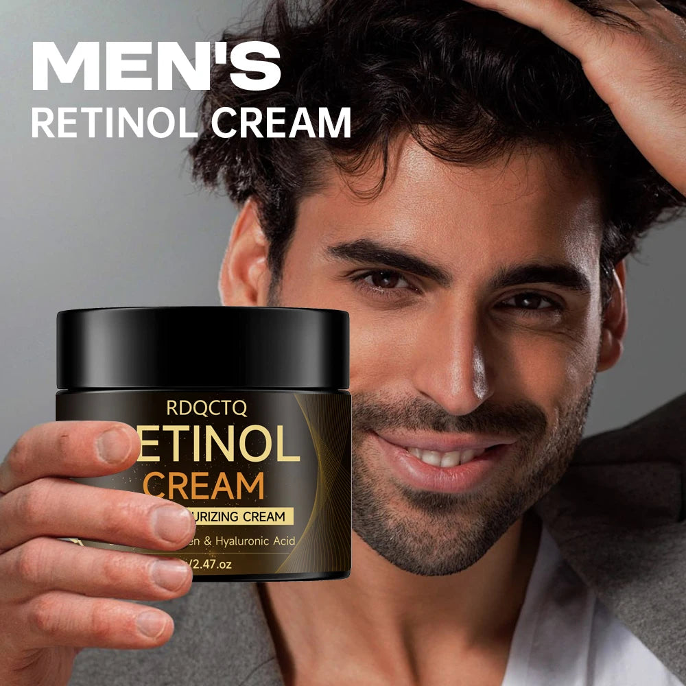 RDQCTQ Men's Retinol Face Cream – Moisturizer & Anti-Wrinkle